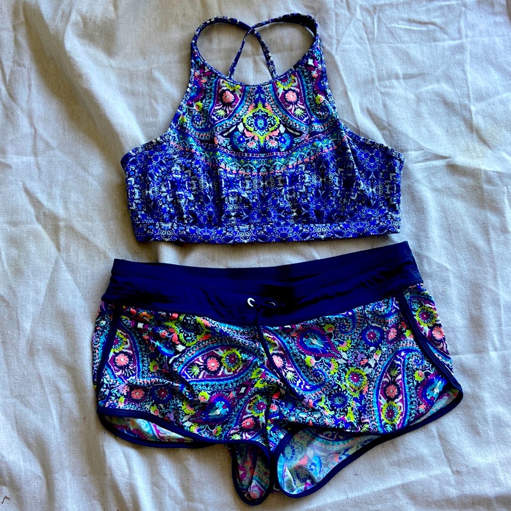 2 piece Athleta swim suit